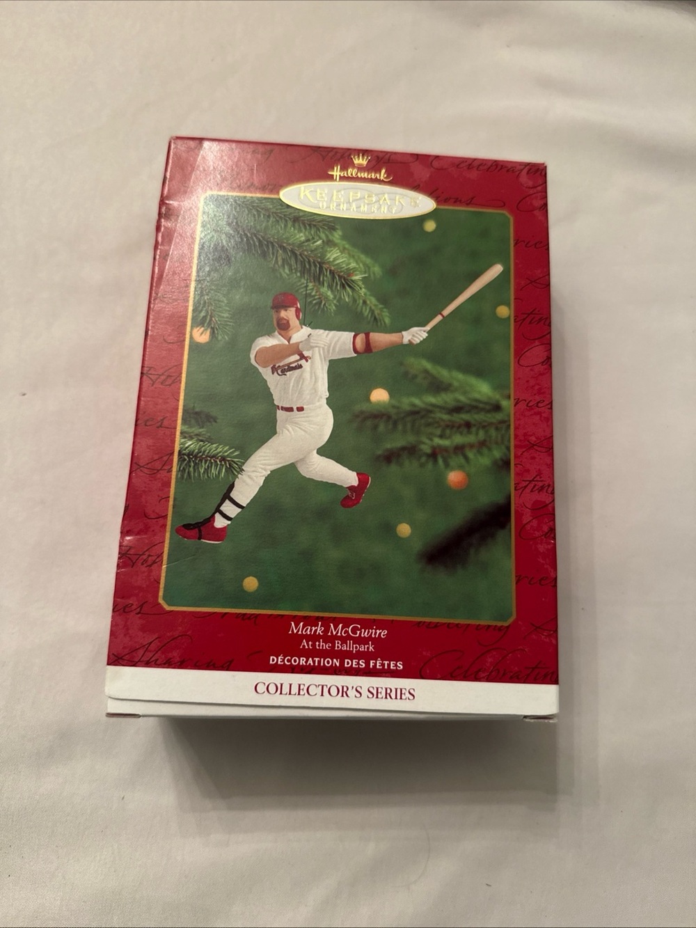Hallmark ornaments baseball